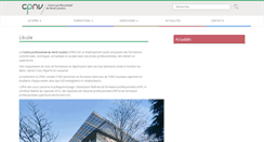 Desktop Screenshot of cpnv.ch